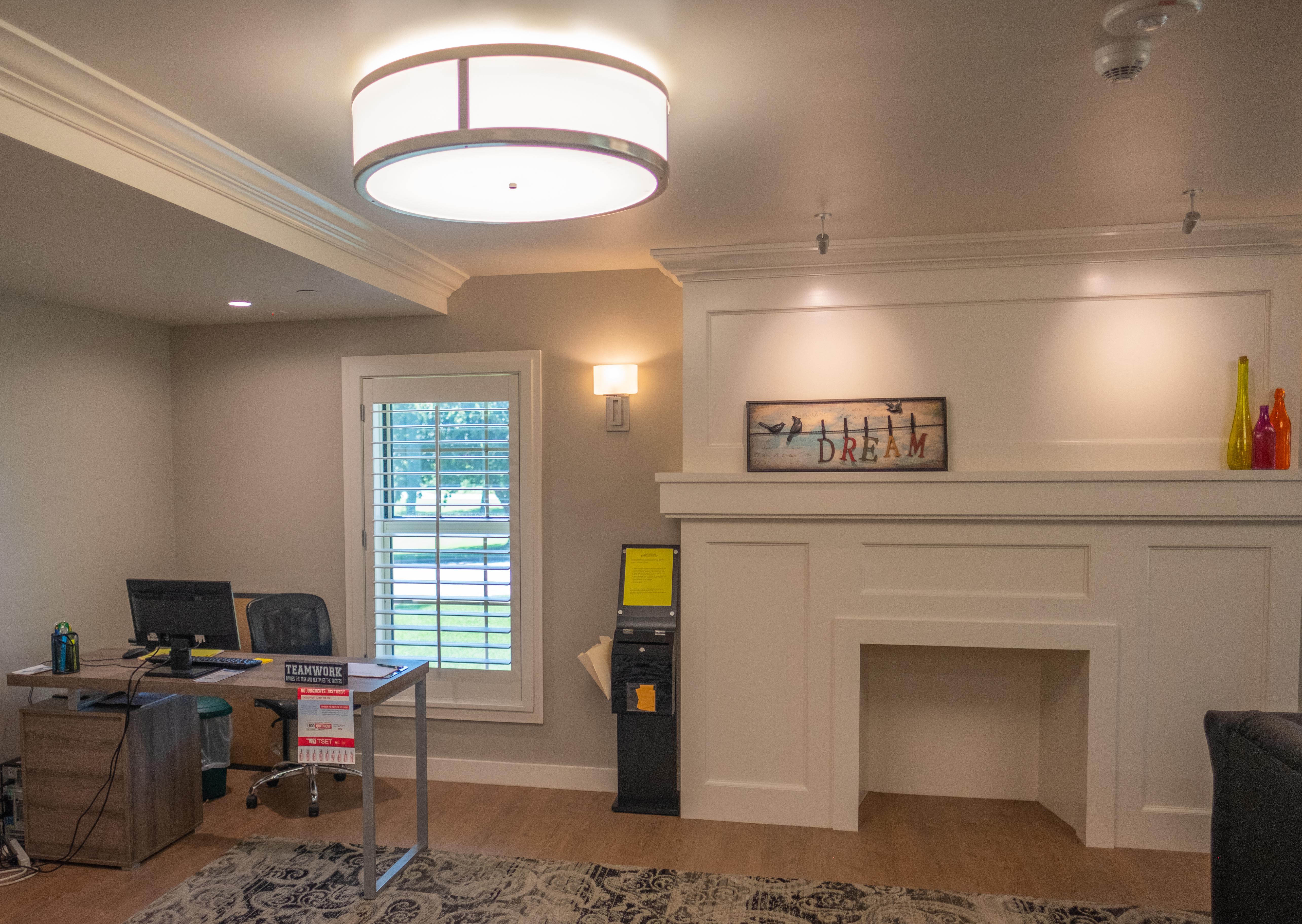 Robertson Hall first floor common area.