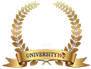 Golden laurel wreath with the university HQ logo and text stating Top 25 best bachelor's programs in Oklahoma