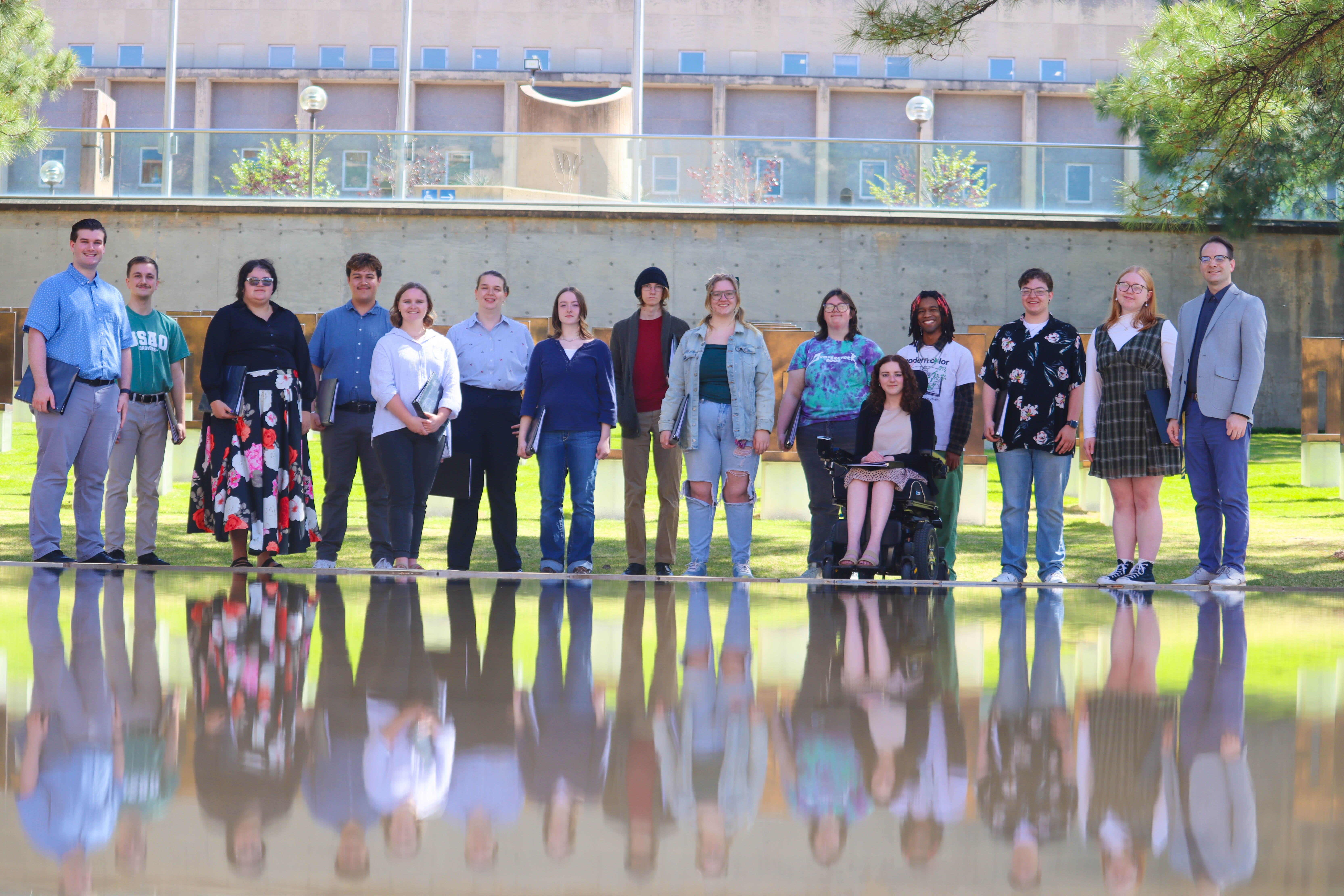 USAO Choir visits OKC Memorial