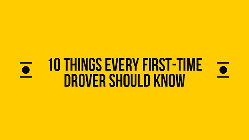 10 things every first-time drover should know