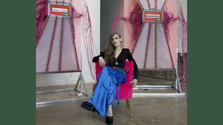 Jordan Vinyard, professor, art director and dean of the School of Visual & Performing Arts at the University of Science & Arts of Oklahoma.