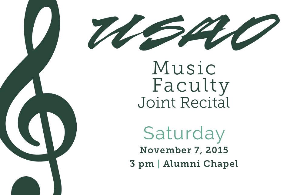 Concert to Introduce New USAO Music Faculty