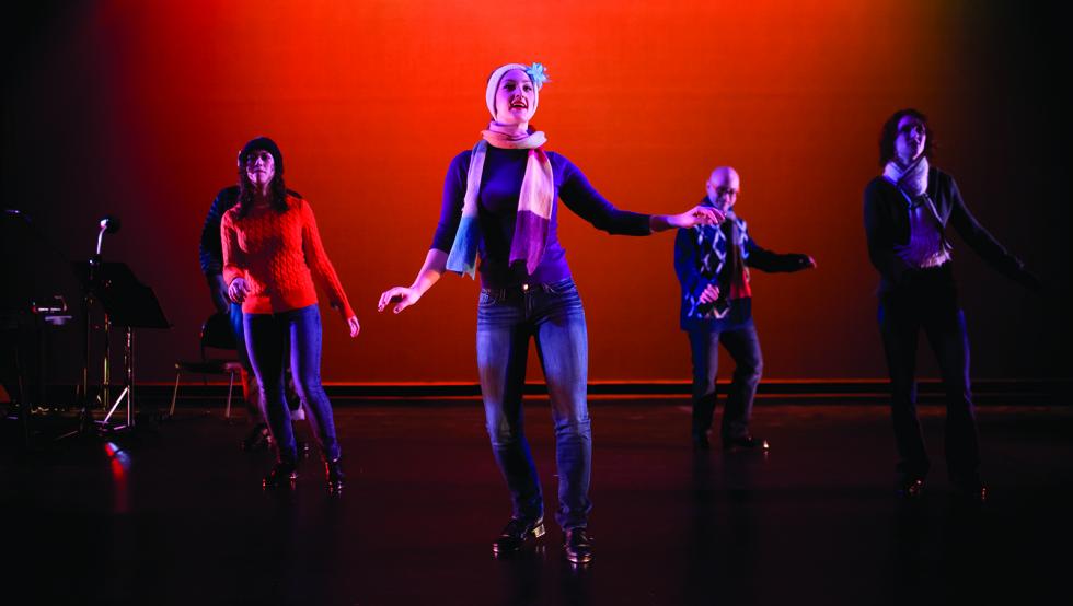 Dance company 'on tap' for holiday show