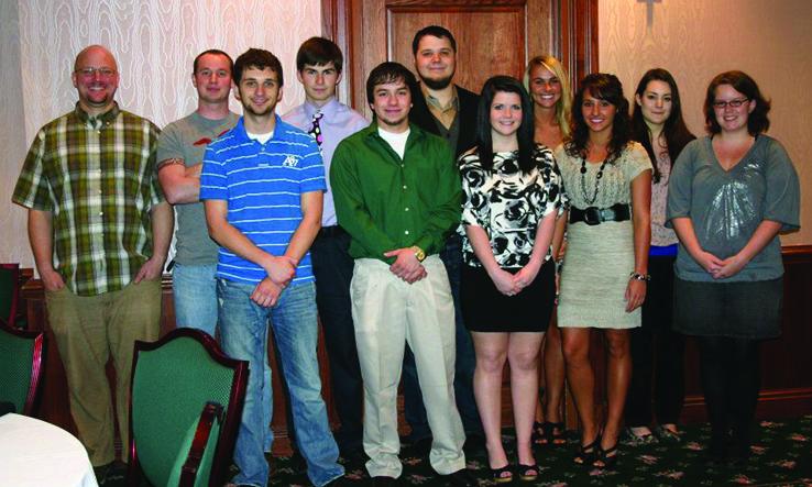 Eleven enter biology honor society at USAO