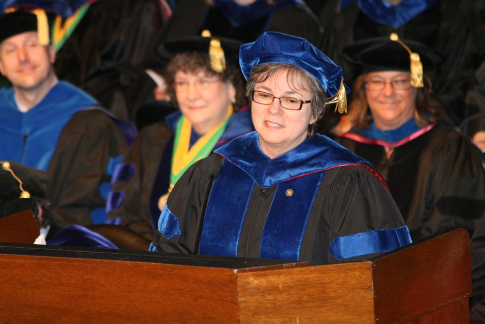 Ferguson Shares ‘Sense of Place’ At USAO Spring Commencement