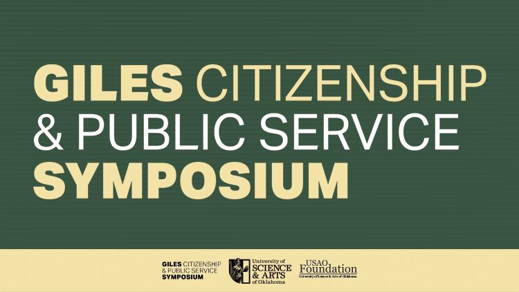 2025 Giles Symposium on Citizenship and Public Service on Friday, March 7.