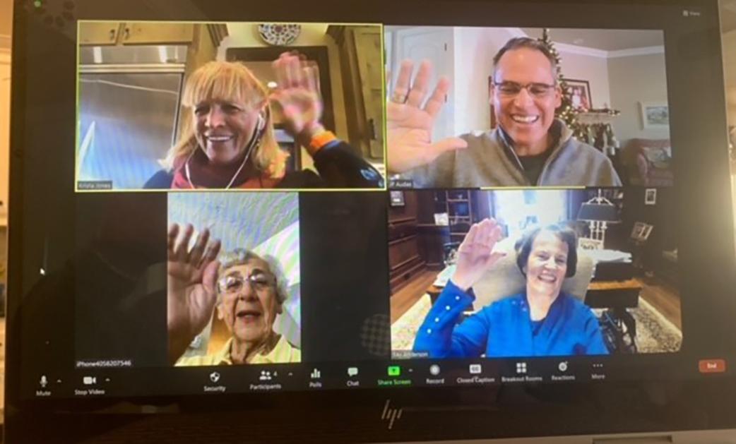 Clockwise from top left: Dr. Krista Jones, JP Audas, Mo Anderson and Kathy Black