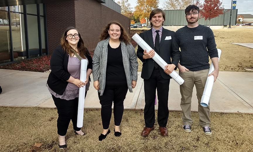 Oklahoma Academy of Sciences Technical Meeting hosts four USAO students