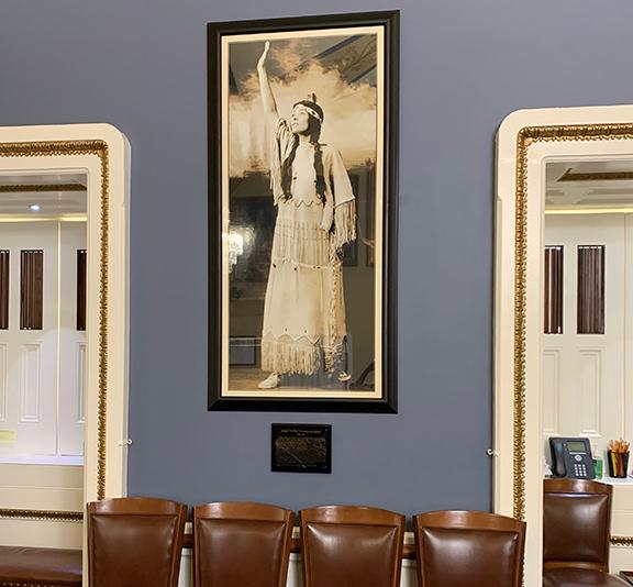 Portrait on loan to United State House of Representatives Committee on Rules