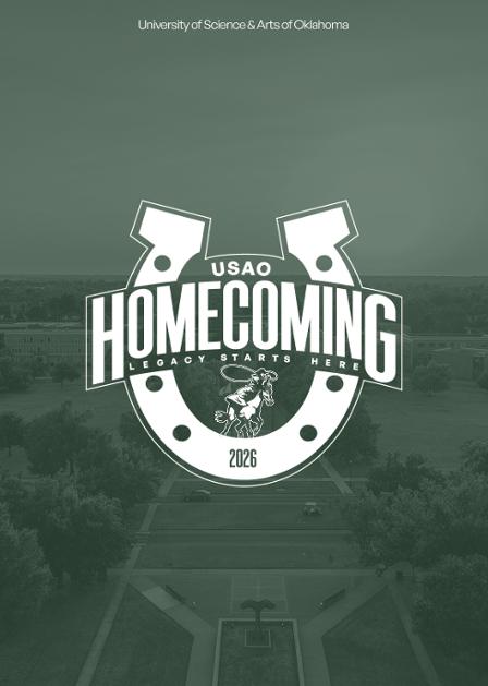 USAO Homecoming logo